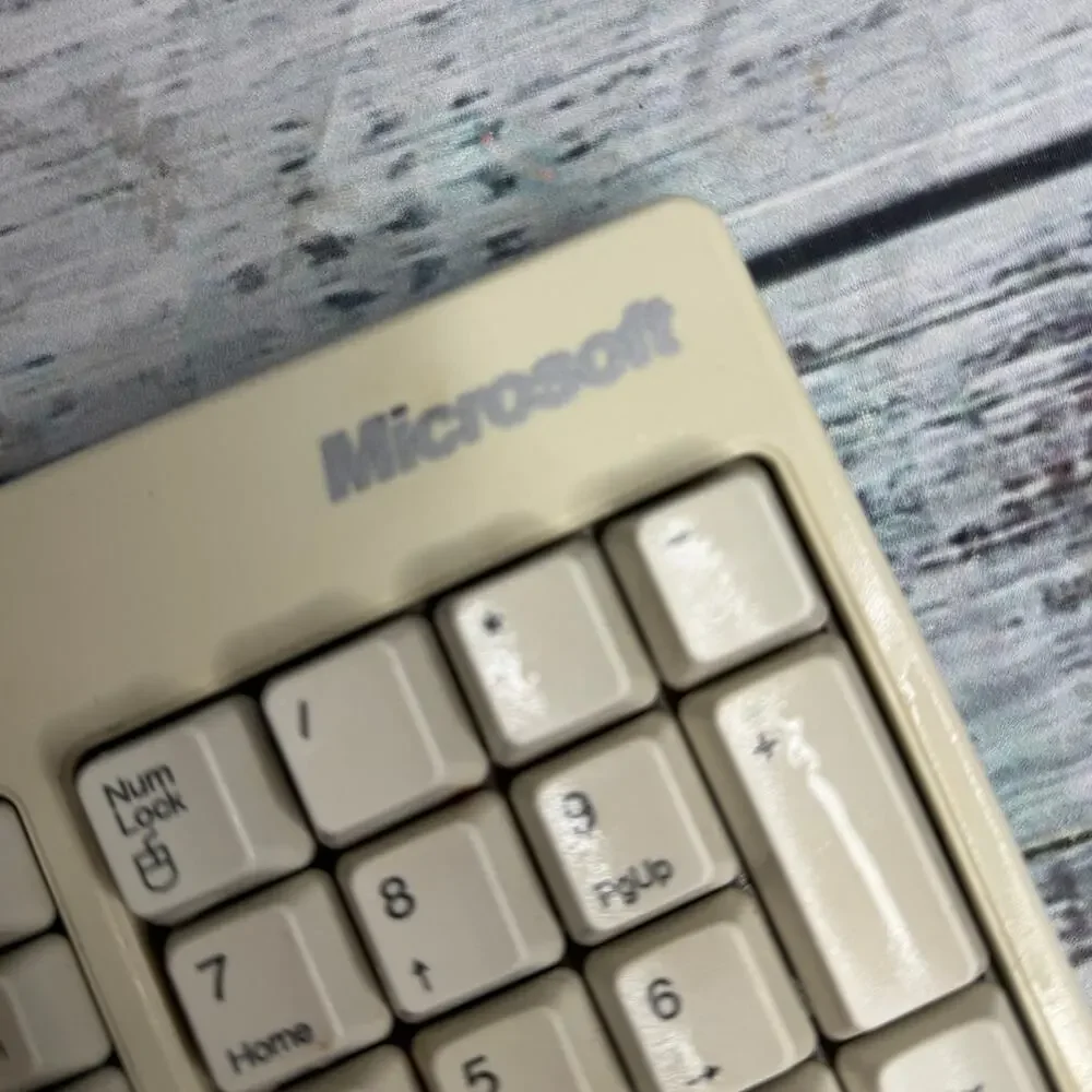 Microsoft Natural Multimedia Ergonomic Keyboard KU-0045 PS/2 Wired Tested
